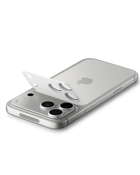 Osłona na obiektyw Spigen Optik Pro XL do iPhone 17 Pro, silver
