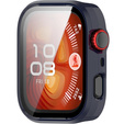 2w1 Etui + Szkło Hartowane do Huawei Watch Fit 4 Pro, Niebieskie