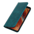 Etui do Honor 90 Lite 5G, Wallet Litchi Leather, zielone