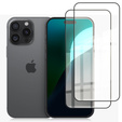 2x Szkło Hartowane do iPhone 17 Pro / 17 / 16 Pro, ERBORD 3D pełne, szybka na cały ekran