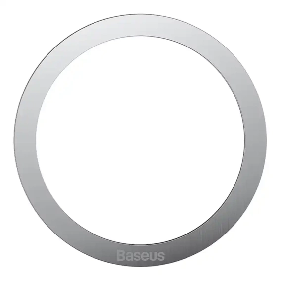 Baseus magnetyczny pierścień do telefonu – kompatybilny z MagSafe (2 sztuki) - srebrne