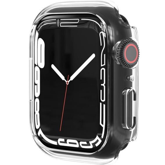 Etui do Apple Watch 7/8/9 45mm, Przezroczyste