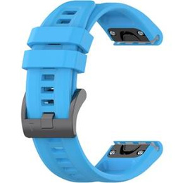 Pasek Silikonowy QuickFit 20mm do Garmin Fenix 5S/6S/7S/ 8 43mm, Niebieski