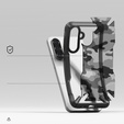 Etui Ringke Fusion X do Galaxy A36 / A56 5G, Kamuflaż + Szkło Hartowane 9H