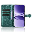 Etui z klapką do Xiaomi Poco F7 Wallet Rhombus - zielone