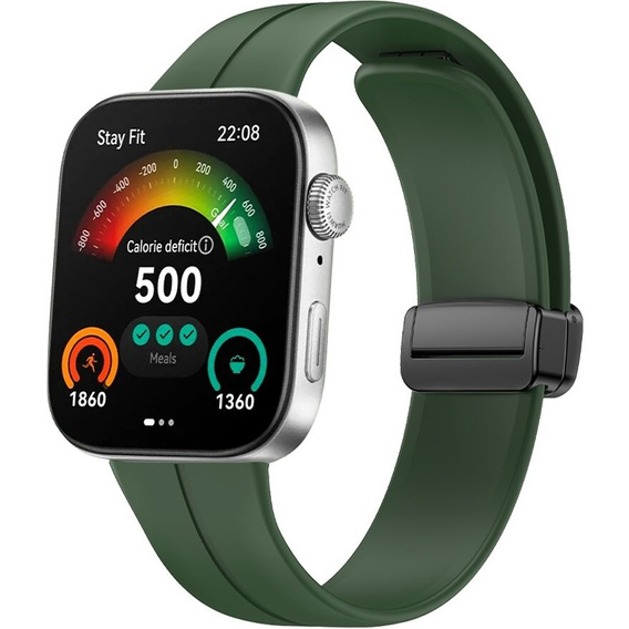 Pasek Silikonowy do Huawei Watch Fit 4 / 4 Pro / 3, Zielony