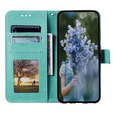Etui z klapką do Samsung Galaxy A55 5G, Mandala, zielone