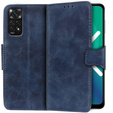 Skórzane Etui Wallet do Xiaomi Redmi Note 11/11S, Blue