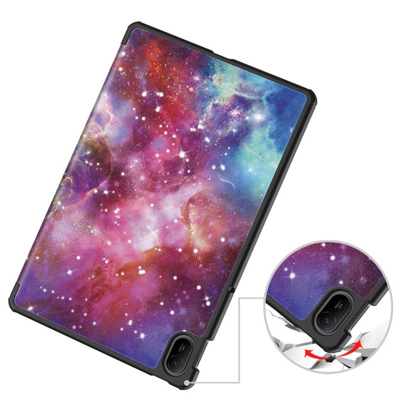 Etui do Huawei MatePad SE 11" 2024, Smartcase, galaxy