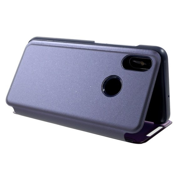 Etui Mirror View Case do Xiaomi Mi 8 / 8 Pro - Dark Blue