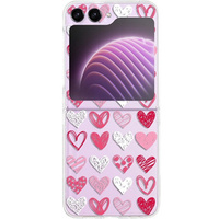 Etui Hard Case do Samsung Galaxy Z Flip 5 5G, Hearts