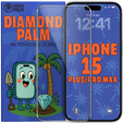 Szkło Hartowane Diamond Palm do iPhone 15 Plus / 15 Pro Max