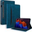 Etui do Samsung Galaxy Tab S8 Ultra, Classic, z miejscem na rysik, niebieskie