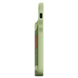 Etui z Baterią 6800mAh do iPhone 14, zielone kamuflaż