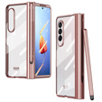 Etui Clever Design do Samsung Galaxy Z Fold 4 5G, Rose Gold