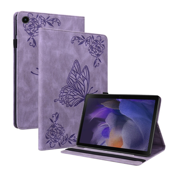 Etui do Samsung Galaxy Tab A11+, Butterfly, fioletowe