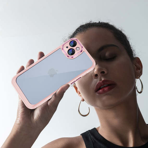 Etui do iPhone 14, ERBORD Impact Guard, różowe