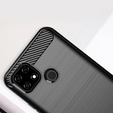 Etui do Realme C21, Karbon, czarne
