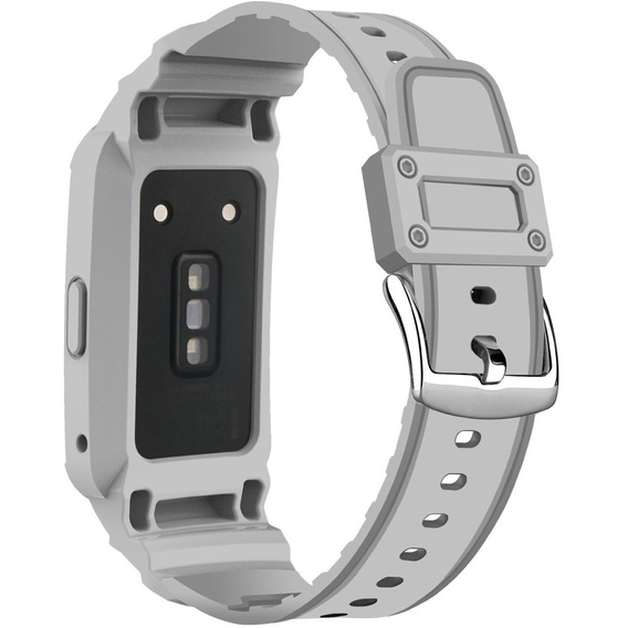 Pasek z Etui do Huawei Band 6 / Huawei Band 7, Szary