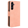 Etui z klapką do Samsung Galaxy A35 5G, Card Slot, różowe