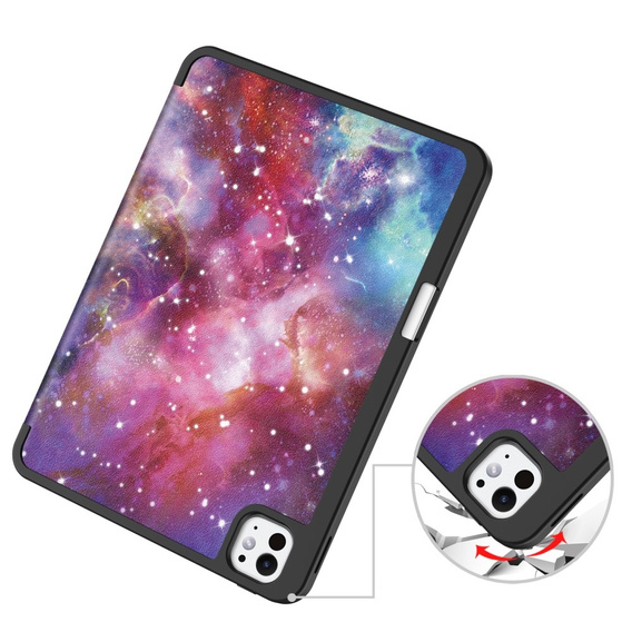 Etui do iPad Pro 11" 2024 (5 gen.), Smartcase, galaxy