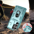 Etui do Samsung Galaxy S25 Ultra, KickStand Camera Lens, niebieskie