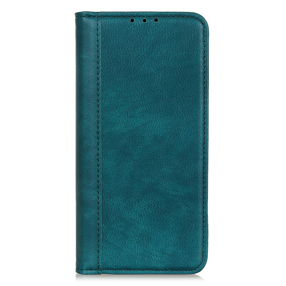 Etui do Samsung Galaxy A56 5G, Wallet Litchi Leather, zielone