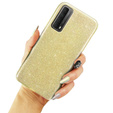 Etui Glitter Case do Huawei P Smart 2021, Gold