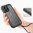 Etui Tech-Protect Waterproof IP68 Case do iPhone 14, Black