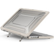 Etui Pancerne Kickstand do Macbook Pro 14 2021 A2442 2022/2023/2024/2025, Beżowe