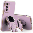 Etui do Oppo Reno 12, Astronaut, fioletowe