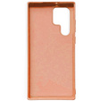 Etui Silicone Lite Pocket do Samsung Galaxy S22 Ultra 5G - Orange