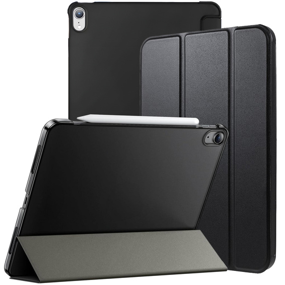 Etui do iPad 11" 2025 A16 (11 gen.) / iPad 10.9" 2022 (10 gen.), Smart Pencil, z miejscem na rysik, czarne