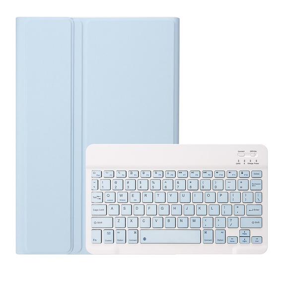 Etui z klawiaturą do Samsung Galaxy Tab S6 Lite 10.4" 2020/2022/2024, Pen Slot, niebieskie