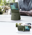 Etui pancerne do Samsung Galaxy Z Flip7 5G, Dexnor, zielone
