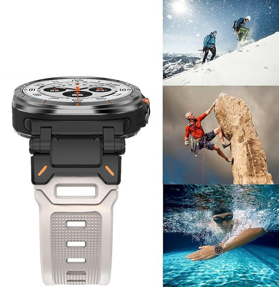 Pasek ERBORD ProTech do Samsung Galaxy Watch Ultra 47mm (2025 / 2024), Beżowy