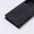 Etui do Motorola Edge 40, ERBORD Vintage portfel z klapką, czarne