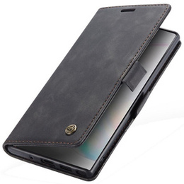 Etui CASEME do Samsung Galaxy Note 10 Plus/5G, Leather Wallet Case, czarne