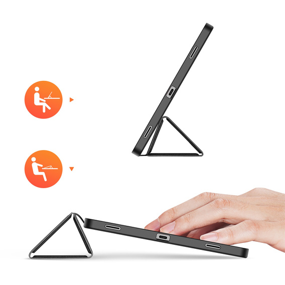 Etui Dux Ducis Domo Series do Samsung Galaxy Tab S11 – czarne