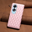 Etui z klapką do Oppo A60, Wallet, BINFEN COLOR, różowe