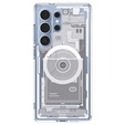 Etui Spigen do Samsung Galaxy S25 Ultra, MagSafe Ultra Hybrid, Zero One białe + Szkło Hartowane 9H