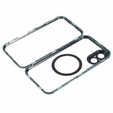 Etui Magnetic Dual Glass MagSafe do iPhone 16, zielone