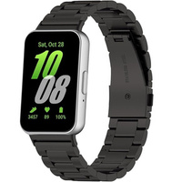 Bransoleta Stalowa do Samsung Galaxy Fit 3, Czarna