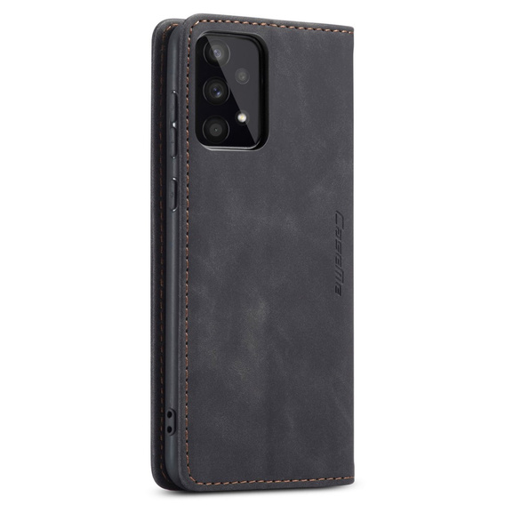 Etui CASEME do Samsung Galaxy A53 5G, Leather Wallet Case, czarne