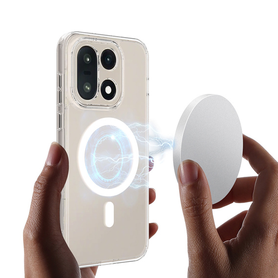 Etui do OnePlus 15, Fusion Hybrid, do MagSafe, przezroczyste