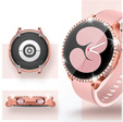 2w1 Etui + Szkło Hartowane do Samsung Galaxy Watch 4 44mm, Różowe