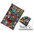Etui do Lenovo Tab M10 Plus 10.3 TB-X606, Smartcase, Graffiti