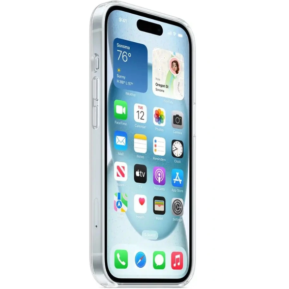 Oryginalne Etui Apple do iPhone 15 Clear Case MagSafe MT203ZM/A - przezroczyste