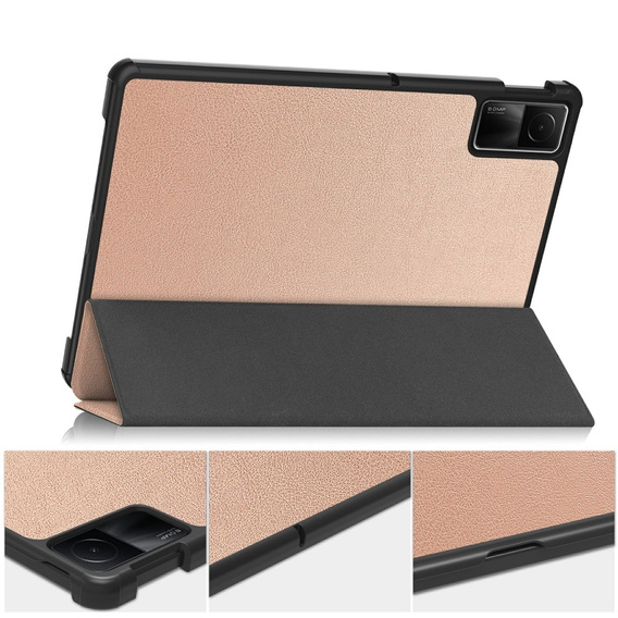 Etui do Xiaomi Redmi Pad SE 11", Smartcase, różowe rose gold