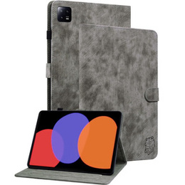 Etui do Xiaomi Pad 6, Wallet Pen Slot, szare